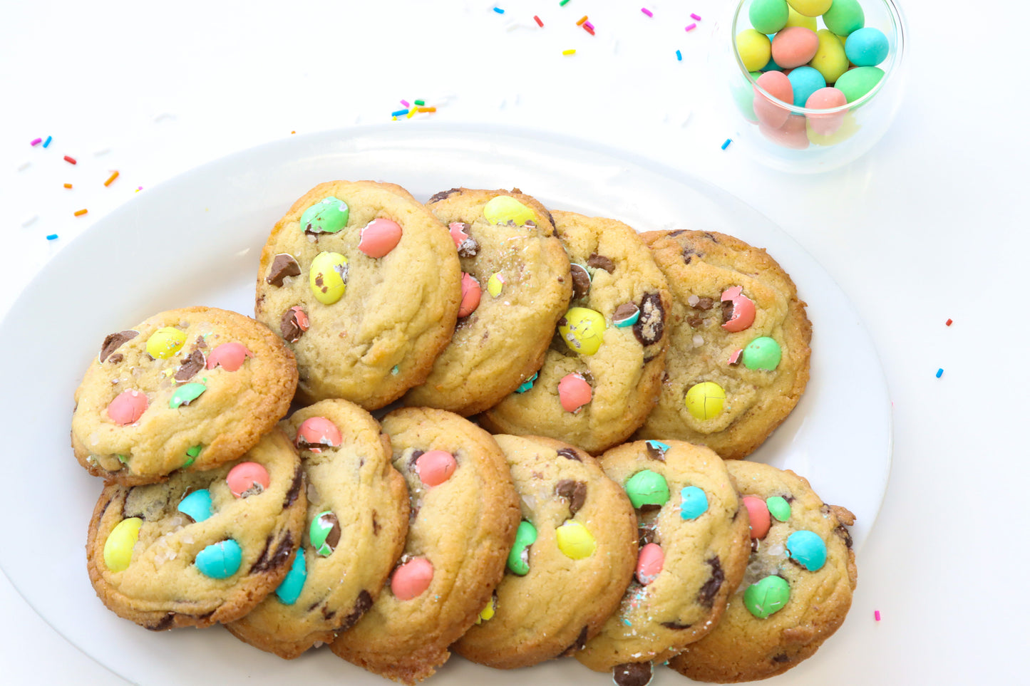 Easter Chocolate Chip Cookies