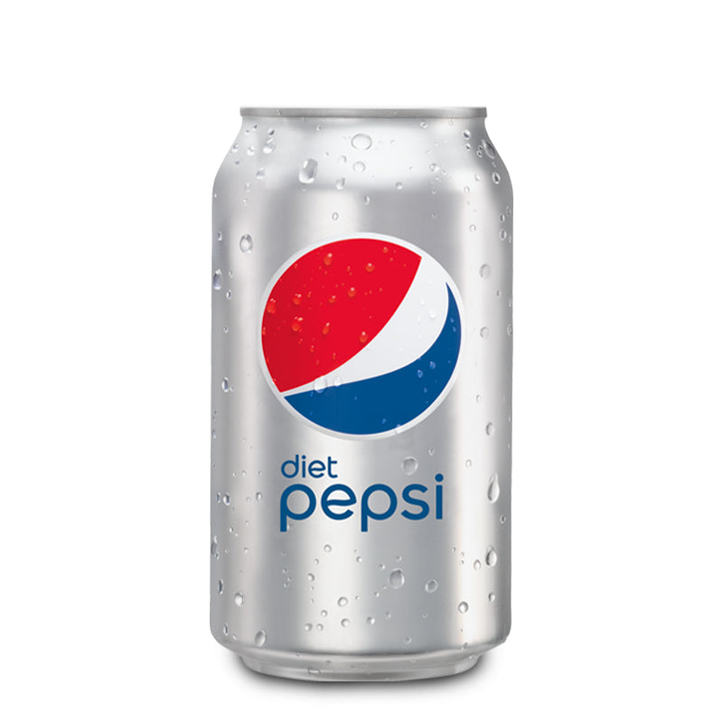 Can of Diet Pepsi.