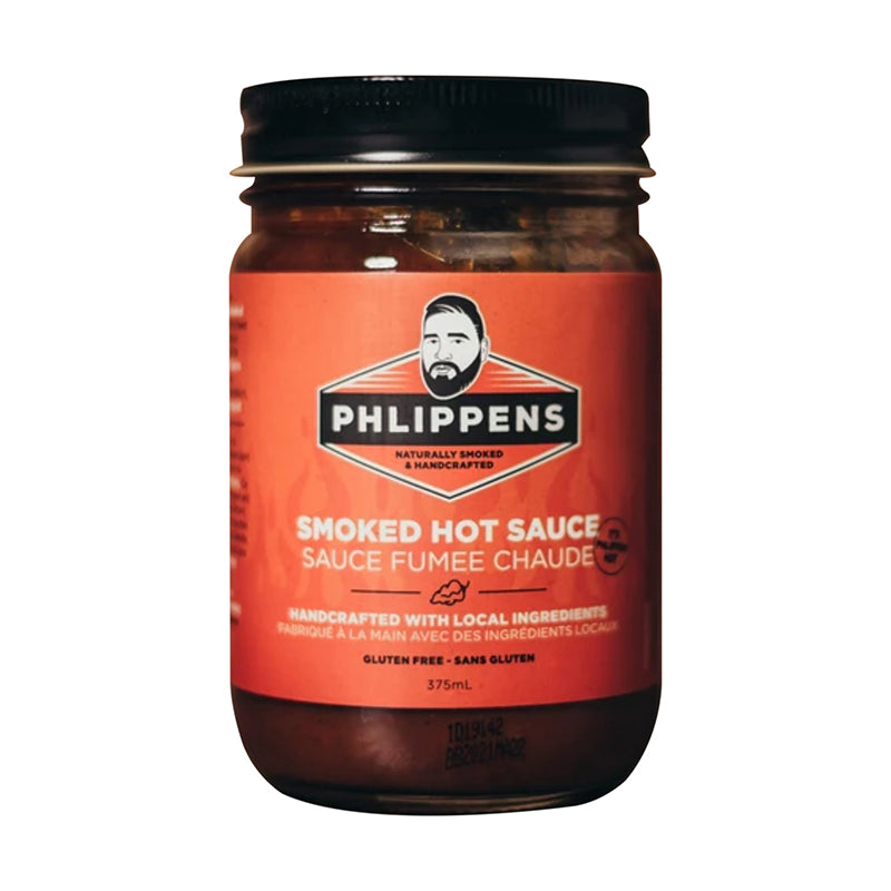 375 ml bottle of handcrafted Phlippens Smoked Sauce, made local.